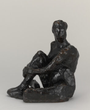 Seated Nude Clasping Her Right Leg