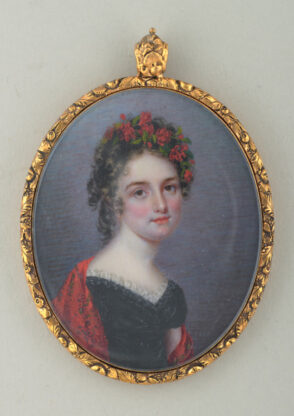 Portrait of Mary Ann Nicholas (née Gilmor)