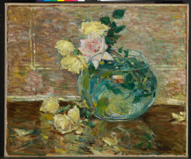 Roses in a Vase