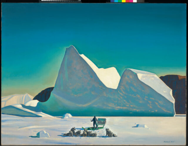 ARTIST IN GREENLAND