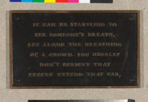 Selection from “The Living Series”