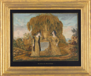 Mourning Embroidery Dedicated to John A.W. Walter
