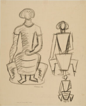 Study for Seated Girl