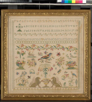 Lemon Tree Flanked by Griffins