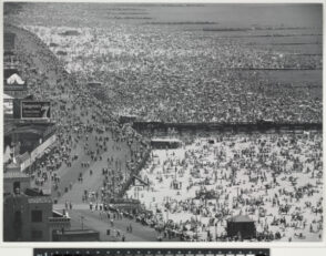 Sunday at Coney Island Beach, New York