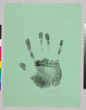 Untitled (Impression of the Artist’s Hand)