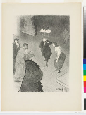 A Rehearsal at the Folies-Bergère