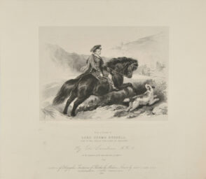 From the Portrait of Lord Cosmo Russell, son of His Grace the Duke of Bedford