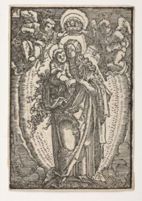 The Virgin and Child on a Crescent