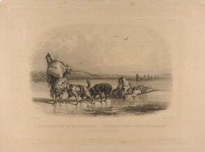 Dog-Sledges of the Mandan Indians