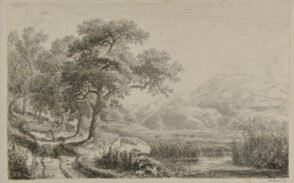 Vue prise aux environs de Subiaco