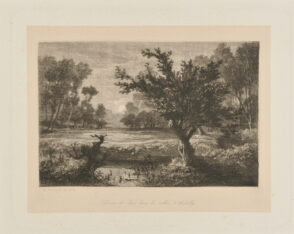 Moonrise in the Valley of Andilly