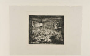 Coucher à bord du bottin (La Nuit en bateau)