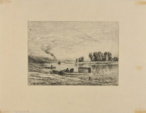 Le Bottin à Conflans (Le Paysagiste en bateau)