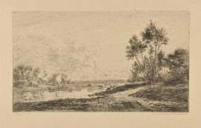 The Seine at Port-Maurin (Eure)