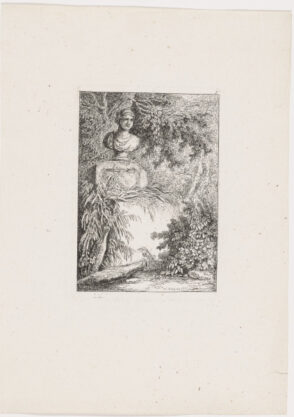 Plate 2 from the series “Les Soirées de Rome”