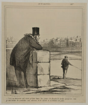 Here is a gentleman who comes to fish here every day from morning till evening