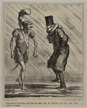 You find spring too cold this year, next year you will perhaps find it too hot