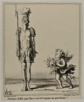 Pourquoi diable papa Mars reste-t-il toujours au port d’arme?