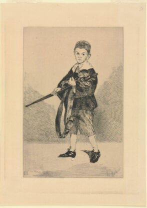 The Boy with a Sword, Turned to the Left III
