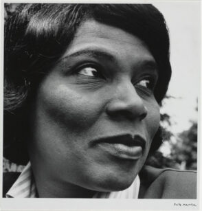 Portrait of Marian Anderson