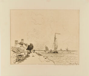 Les Deux barques à voile