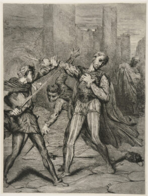 “Villain, thou diest.” (Act V, Scene I) from “Othello”