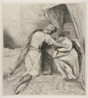 He Smothers Her (Act V, Scene II) from “Othello”