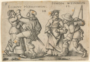 Plate 5 from the series “The Peasants’ Festival and Twelve Months”