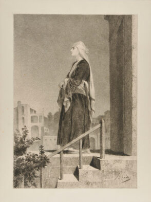 Woman on a Terrace