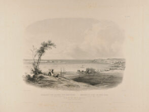 Entry to the Bay of New-York taken from Staten Island