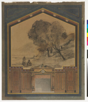 Study for Wall Decoration in the Studio of Charles-François Daubigny in Auvers-sur-Oise