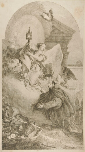 The Angel Appearing to Saint Paschal Baylon