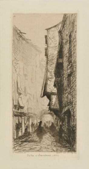 Une Rue à Barcelone