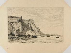 Plage des Vaches Noires in Villers (Calvados)