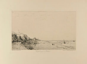 Vue prise du port de Dives (Calvados)