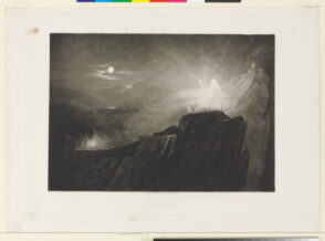 Illustration for Milton’s “Paradise Lost”: Book 4, Line 866