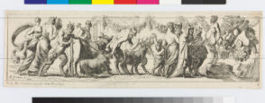 Women and Satyrs with Goats