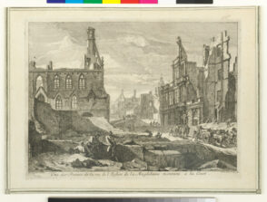 From the series “Perspectives des ruines de la ville de Bruxelles”