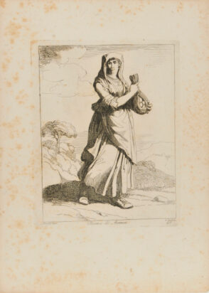 from the book “Nuova Raccolta di cinquanta motivi Pittoreschi e Costumi di Roma, incisi all’Acqua forte da Bartolomeo Pinelli Romano” (Rome: Presso Lorenzo Lazzari, 1810)