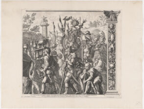 Plate 6 from the series “The Triumph of Caesar”