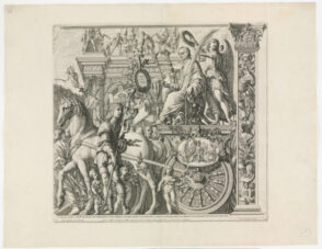 Plate 9 from the series “The Triumph of Caesar”