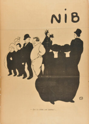 Cover and Illustrations for ‘Nib’