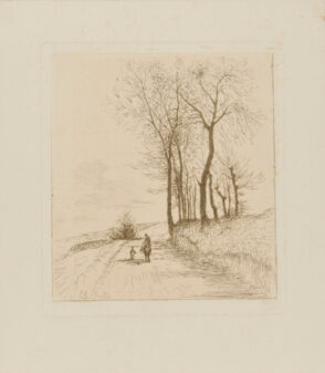 Petit croquis de paysage – un chemin