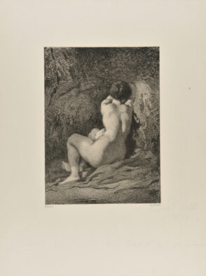 Study of a Young Boy, View from the Back