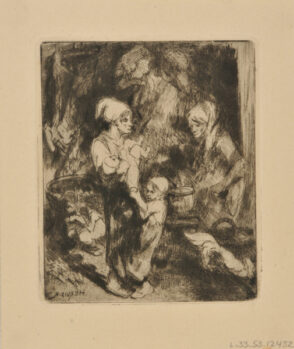 Women in a Slaughter-house