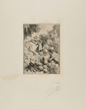 Scène de barricade, Juin 1848