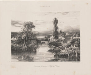 Vue prise à Alençon (Dept de l’Orne)