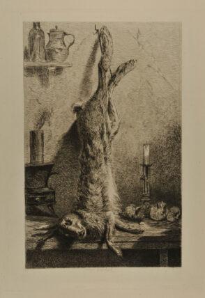 Still-life with Rabbit and Onions