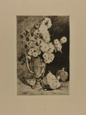 Chrysanthèmes et Grenades